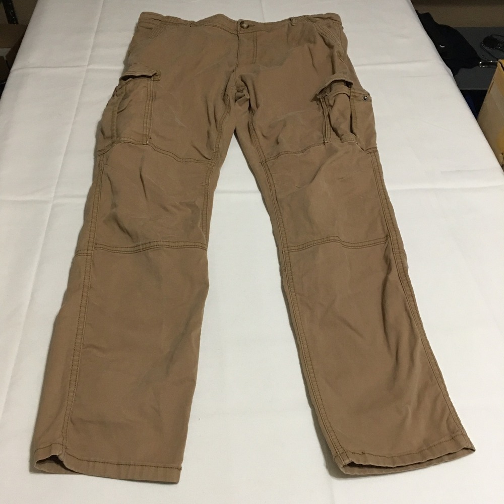 Sun + Stone Cargo Pants Mens Size 36 Brown Straight Leg
